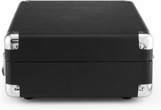 Crosley CR8005F-BK Βαλιτσάκι Πικάπ με Προενίσχυση και Ενσωματωμένα Ηχεία Μαύρο