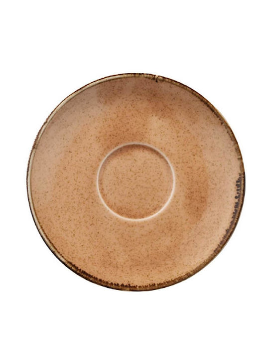 Max Home Lima Σετ Φλιτζάνια Καφέ από Πορσελάνη Μπεζ 90ml 6τμχ
