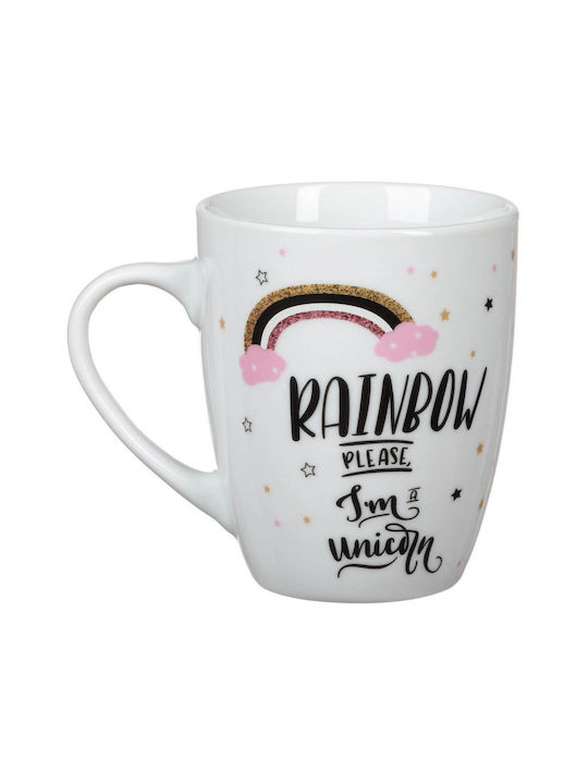 Tasse Keramik Weiß 350ml 1Stück