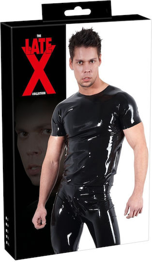 LateX Sexy Ανδρικό Body Μαύρο