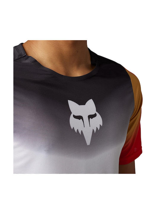 Fox Flexair Kurze Ärmel Radtrikot Mehrfarbig