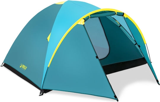 Bestway Summer Camping Igloo Tent Blue with Double Cloth for 4 People 310x240x130cm