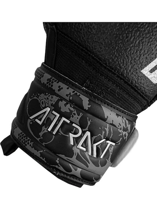 Reusch Attrakt Resist Finger Support Голмански ръкавици за Възрастни Черен