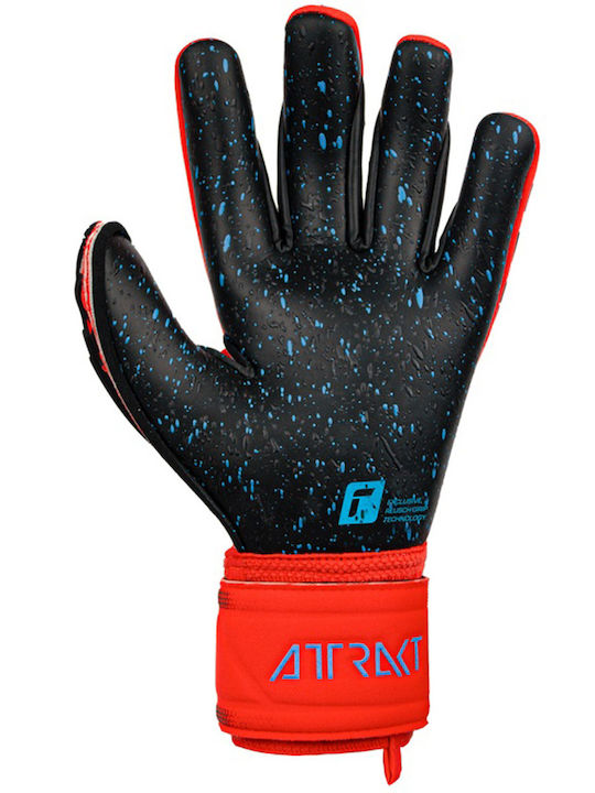 Reusch Attrakt Freegel Γάντια Τερματοφύλακα Ενηλίκων Κόκκινα Fusion Goaliator