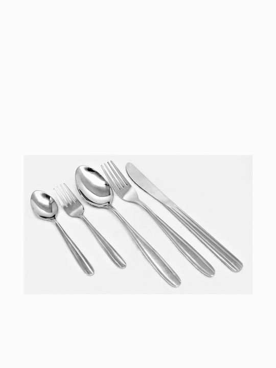 Max Home Metallic Table Fork Silver Rainbow