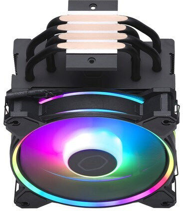 CoolerMaster Hyper 212 Halo Охладител за ЦПУ за Socket /A/M/4/A/M/5/1/2/0/0/1/1/5/x/1/7/0/0/ с ARGB Осветление Черен