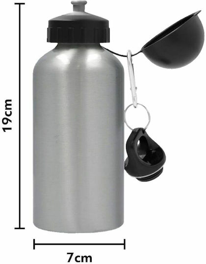 Koupakoupa Kids Water Bottle Fortnite Stainless Steel Silver 500ml