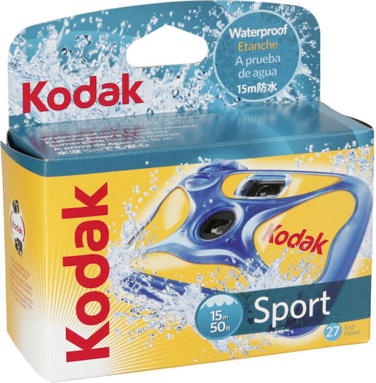 Kodak Sport Wasserdichte Einweg-Analoge Kamera Mehrfarbig