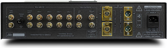 Tsakiridis Devices Alexander Προενισχυτής Hi-Fi Stereo Ασημί