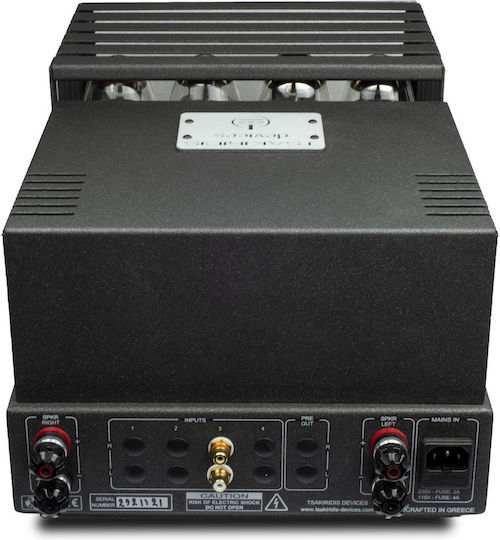 Tsakiridis Devices Artemis Ultra Λαμπάτος Τελικός Ενισχυτής Hi-Fi Mono 70W/8Ω Ασημί