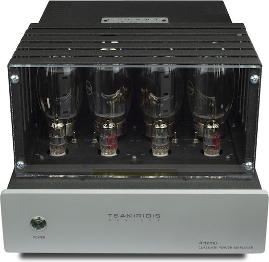 Tsakiridis Devices Artemis Ultima Λαμπάτος Τελικός Ενισχυτής Hi-Fi Mono 70W/8Ω Ασημί
