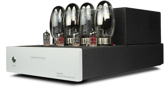 Tsakiridis Devices Artemis Ultima Λαμπάτος Τελικός Ενισχυτής Hi-Fi Mono 70W/8Ω Ασημί