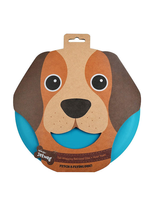 Waboba Frisbee Dog made of Rubber 21εκ. Blue 1pcs