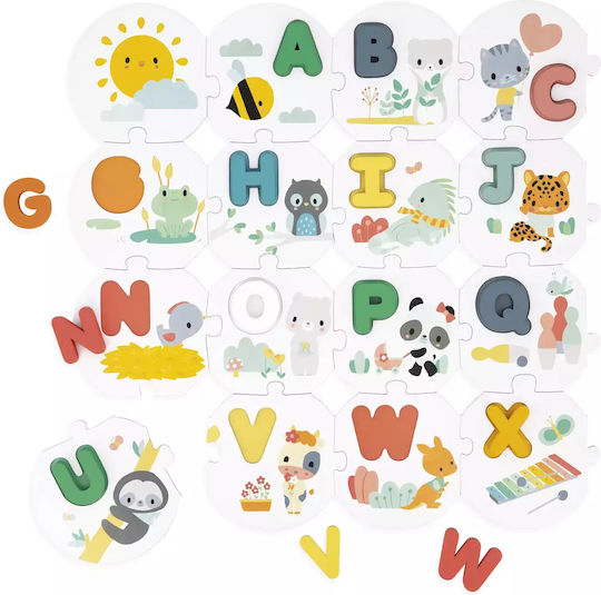 Lemnos Puzzle pentru Copii pentru 2+ Ani 28buc Janod