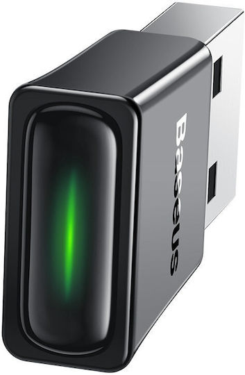 Baseus BA07 USB Bluetooth 5.3 Adapter με Εμβέλεια 20m