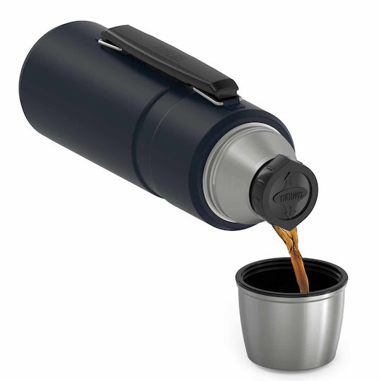 Thermos Bottle Thermos Stainless Steel 1.2lt Silver with Cap-Cup