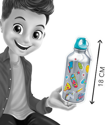 Buki Aυτοκόλλητα DIY Water Bottle για Παιδιά 6+ Ετών