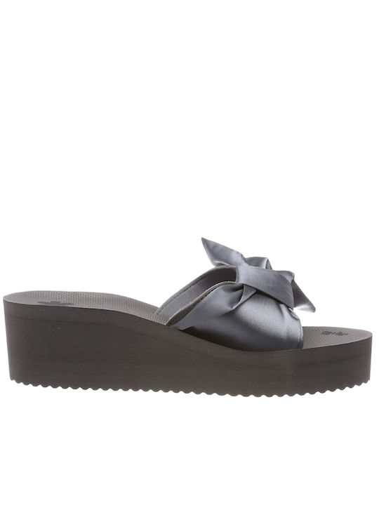 Flip Flop Platforme dama Argint