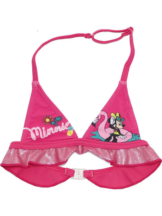 Disney Minnie Mouse Παιδικό Μαγιό Μπικίνι Φούξια
