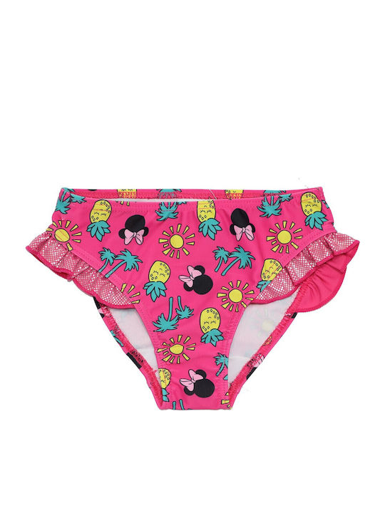 Disney Minnie Mouse Παιδικό Μαγιό Μπικίνι Φούξια