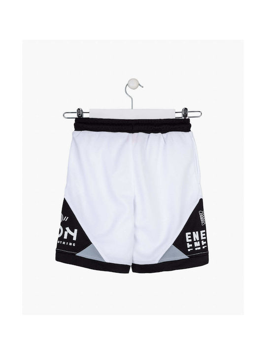 Losan Kids Athletic Shorts/Bermuda White