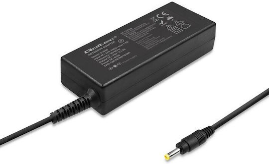 Qoltec Универсален Зарядно за лаптоп 65W 19V 3.42Спецификация с Отделяем Кабел за Захранване