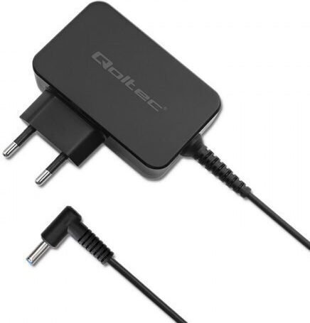 Qoltec Laptop Charger 45W 19.5V 2.31A for HP with Detachable Power Cord