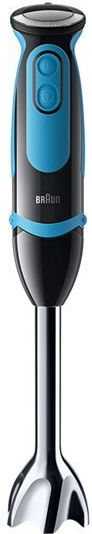 Braun Multiquick 5 Vario Fit Handmixer mit Inox-Stab 1000W Blauer