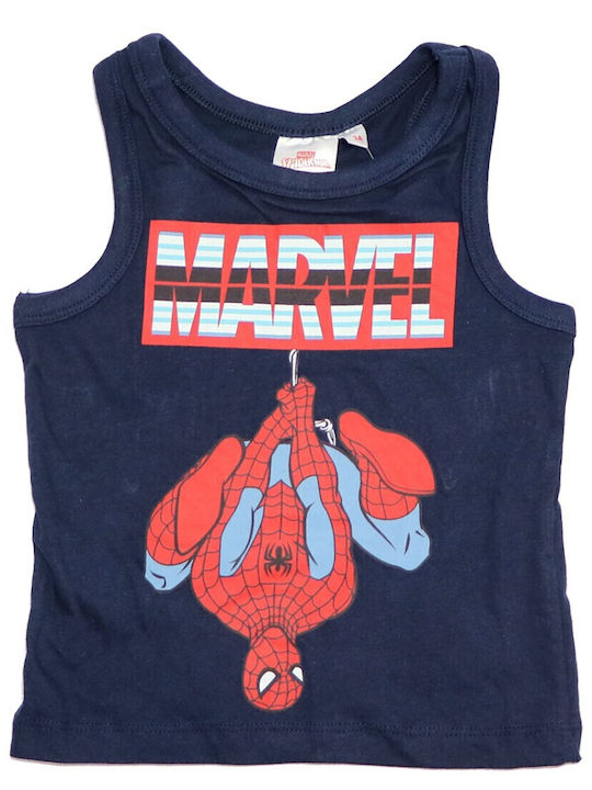 Marvel Kids' Pajamas Summer Navy Blue