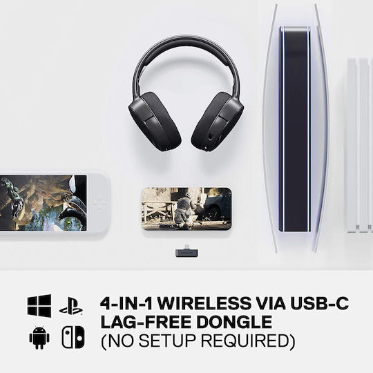 SteelSeries Arctis 1 Wireless for PlayStation Over Ear Gaming Headset με σύνδεση 2x3.5mm