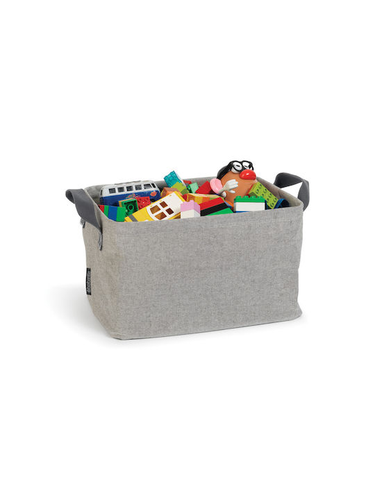 Brabantia Box Καλάθι Απλύτων Υφασμάτινο 35lt 26x37x44cm Γκρι