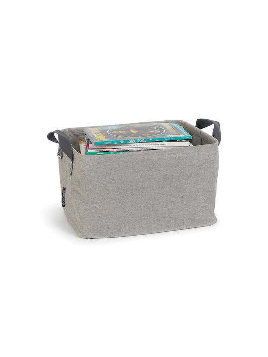 Brabantia Box Καλάθι Απλύτων Υφασμάτινο 35lt 26x37x44cm Γκρι