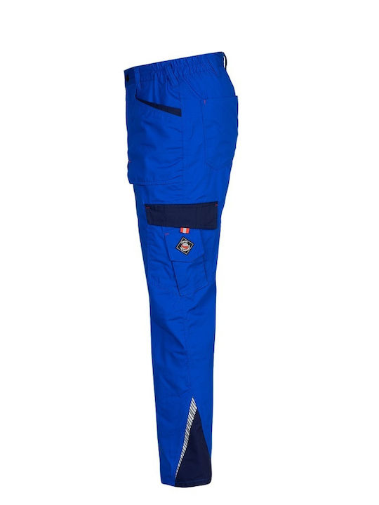 Stenso Prisma Summer Reflective Work Trousers Blue