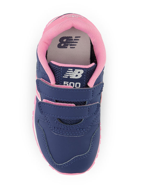 500 Παιδικά Sneakers με Σκρατς Μπλε