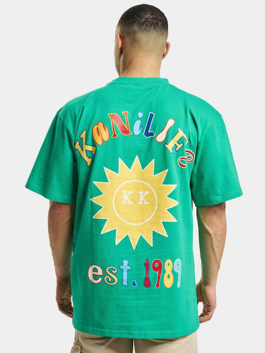 Karl Kani T-shirt Bărbătesc cu Mânecă Scurtă Verde