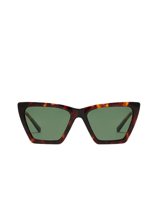 Hawkers Sonnenbrillen mit Braun Schildkröte Rahmen und Grün Polarisiert Linse HFLU22CEXP