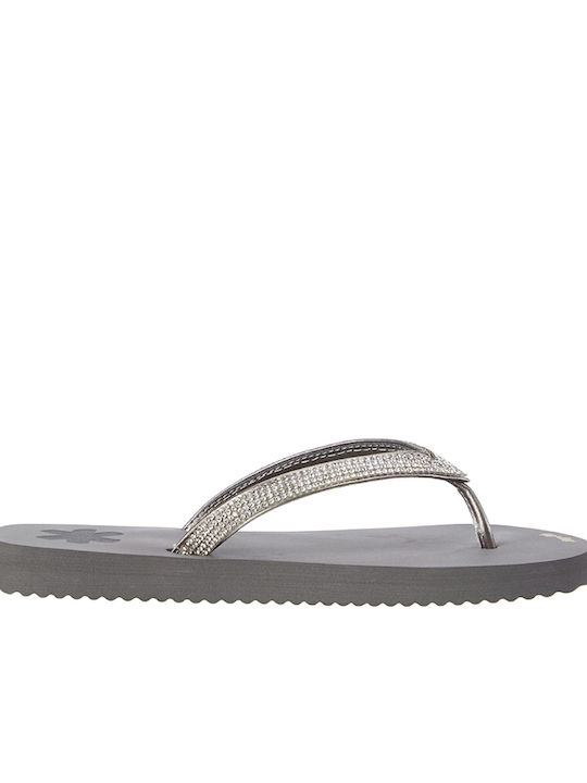 Flip Flop Women's Flip Flops Silver 30054-0017