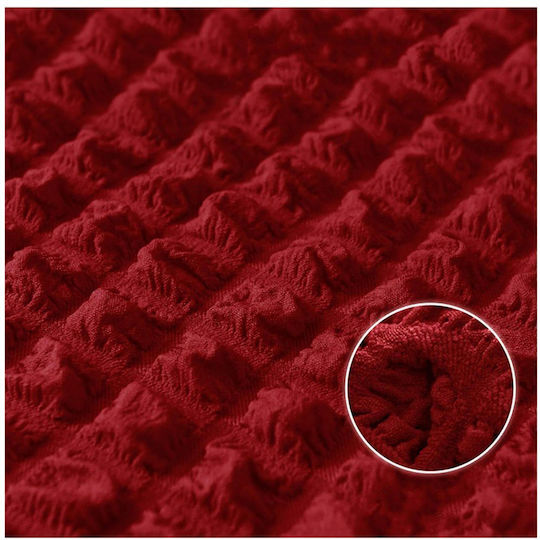 Cu volan Set de Huse Elastice pentru Canapea Burgundy 1buc SET-321-BORDO