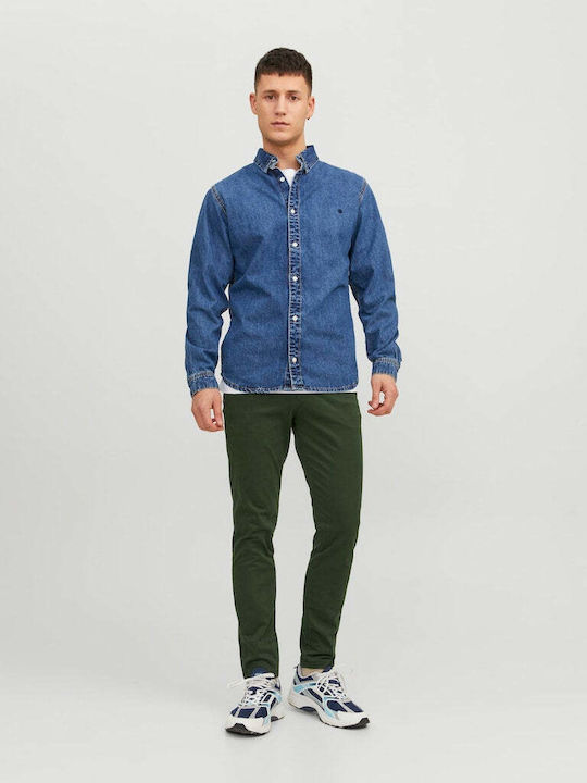 MARCO Trousers Chino Elastic in Slim Fit Mountain View