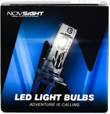 NovSight Λάμπες Αυτοκινήτου H7 LED 6500K Ψυχρό Λευκό 70W 2τμχ