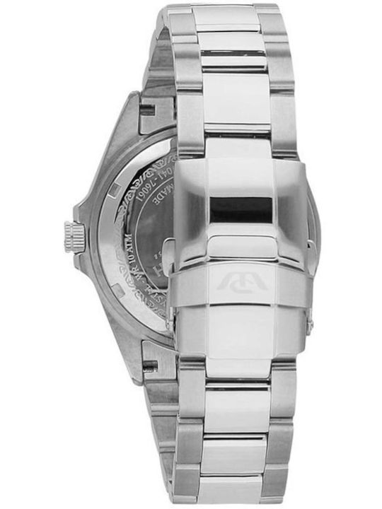 Philip Watch Men's Watch Battery with Silver Metal Bracelet