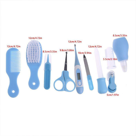 BabyCute Σετ Περιποίησης Μωρού Blue 10τμχ