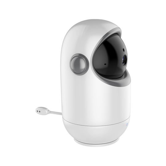 Techsuit Wireless Baby Monitor with Camera & Screen 3.2" , Two-way Communication & Lullabies
