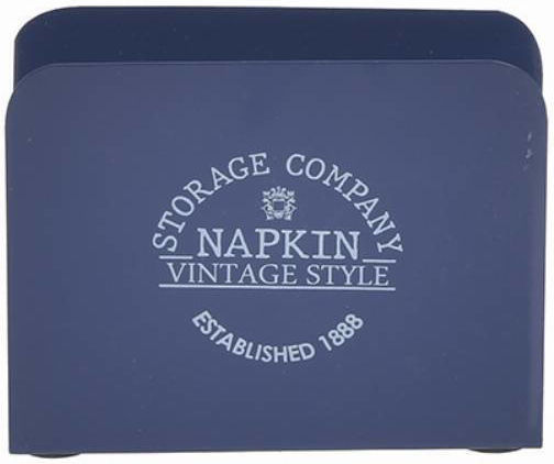 Click Serviettenhalter Blau 14x5x11cm 6-60-694-0006 Click Serviettenhalter Blau 14x5x11cm 6-60-694-0006