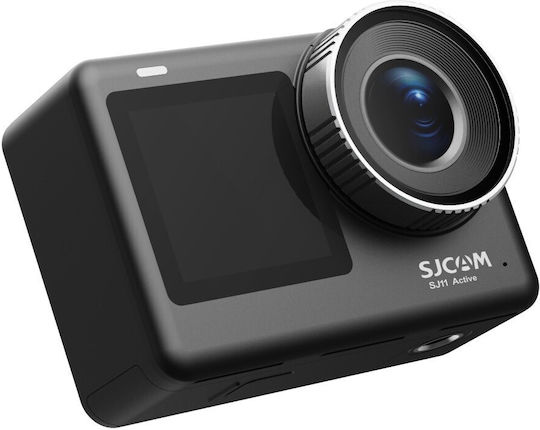 SJCAM SJ11 128GB Action Camera 4K Ultra HD Underwater (with Case) with Touch Screen 2.33" and Wi-Fi Black