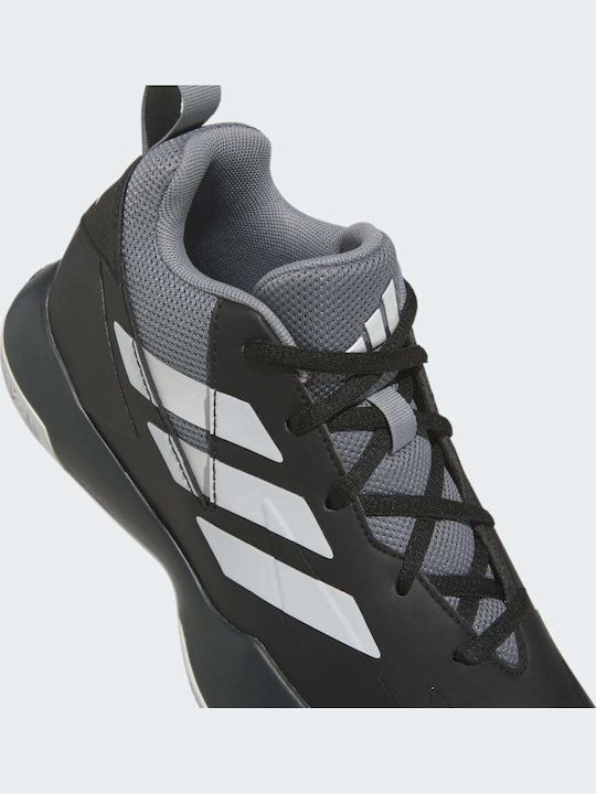 Cross Em Up Kids Sports Shoes Basketball with Laces Black