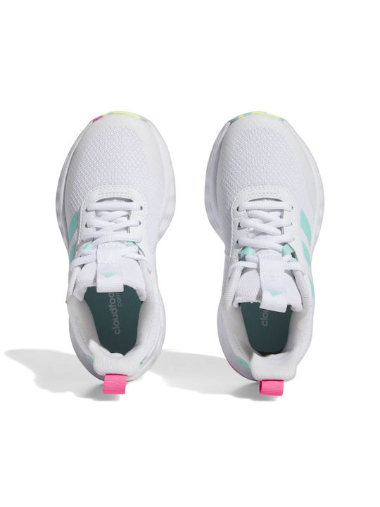 Adidas Αθλητικά Παιδικά Παπούτσια Μπάσκετ OwnTheGame 2.0 K Λευκά