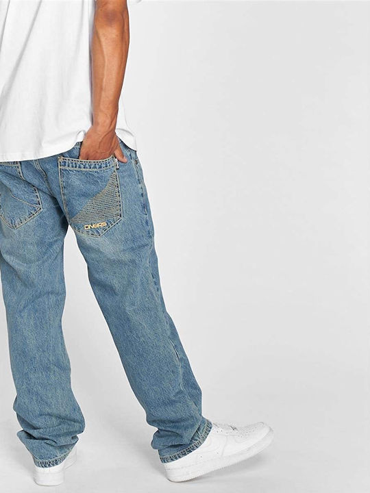 Dangerous Dngrs Men's Jeans Pants in Loose Fit Blue