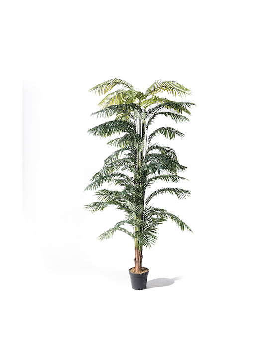 Supergreens Artificial Plant in Pot Areca Palm Green 280cm 1pcs