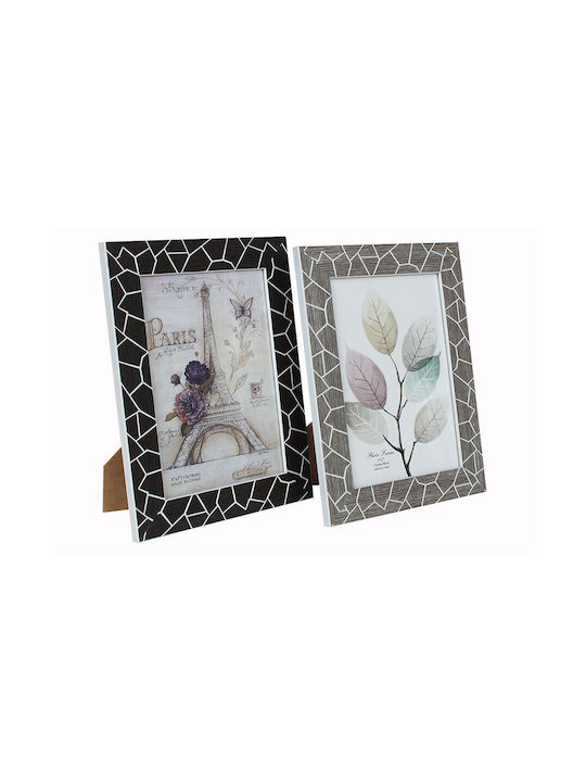 Keskor Photo Frame Plastic 13x18cm Γκρι